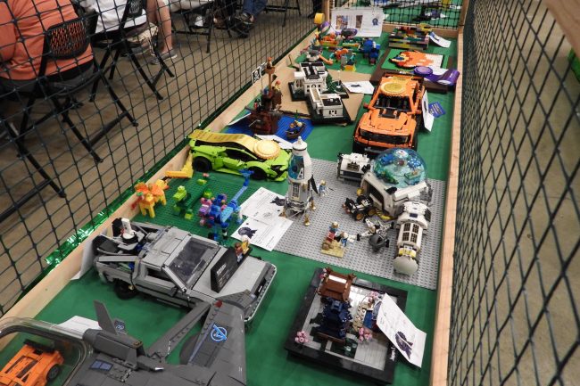 4-H Lego projects on display at the Waukesha County Fair